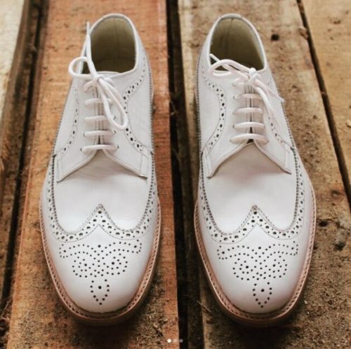 wingtip white sole