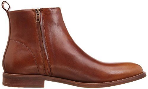 Men Chelsea Leather Boots, Men Brown 