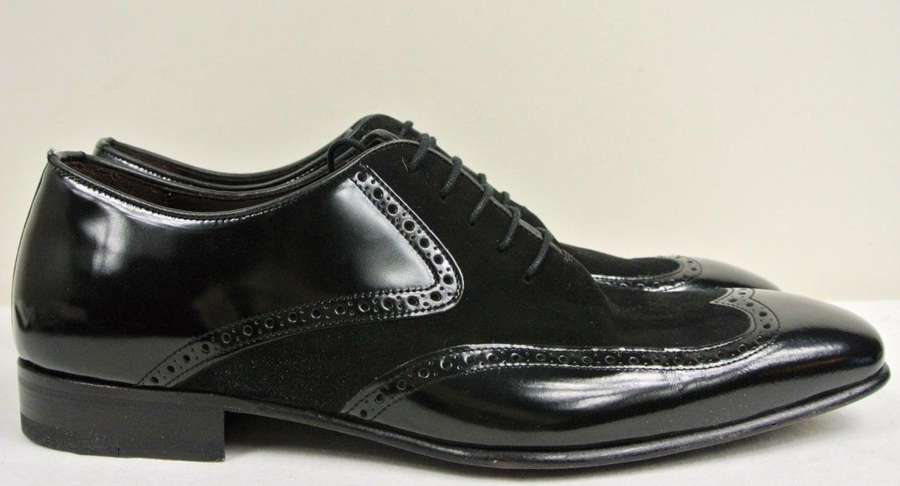 mens suit shoes black