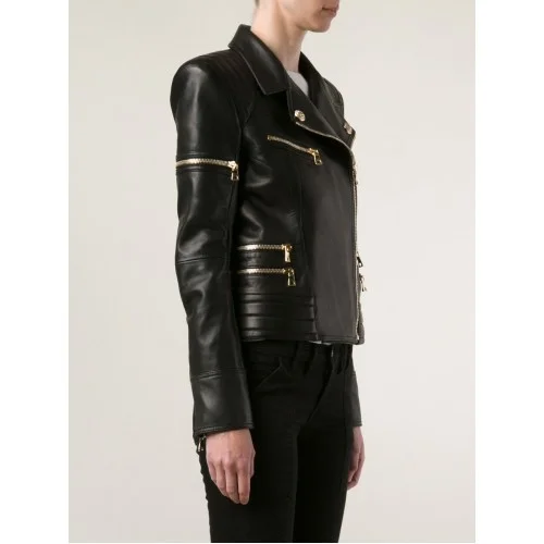Hiromi Ladies Motorbike Leather Jacket 3.jpg