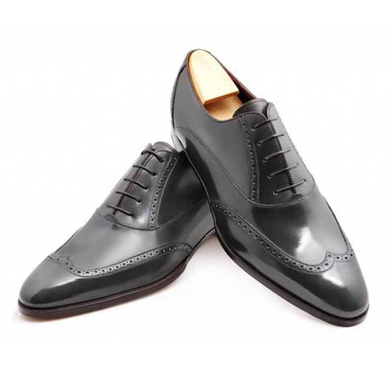 Details about   Mens Wing Tip Lace Up Wedding Brogue Leather Oxfords Dress Formal Shoes British