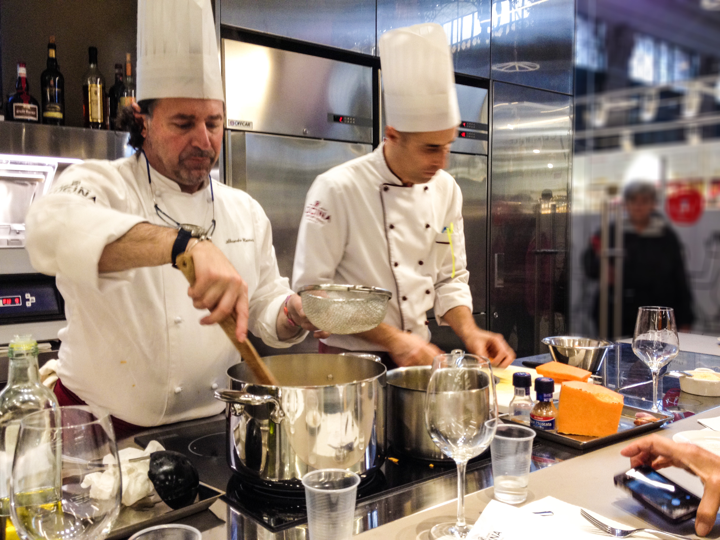 cooking class at the Mercato in florence