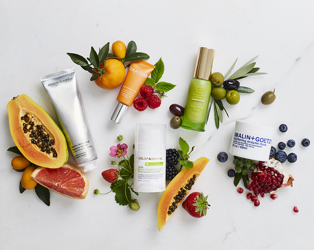 Natural Skincare Prop Styling for Space NK