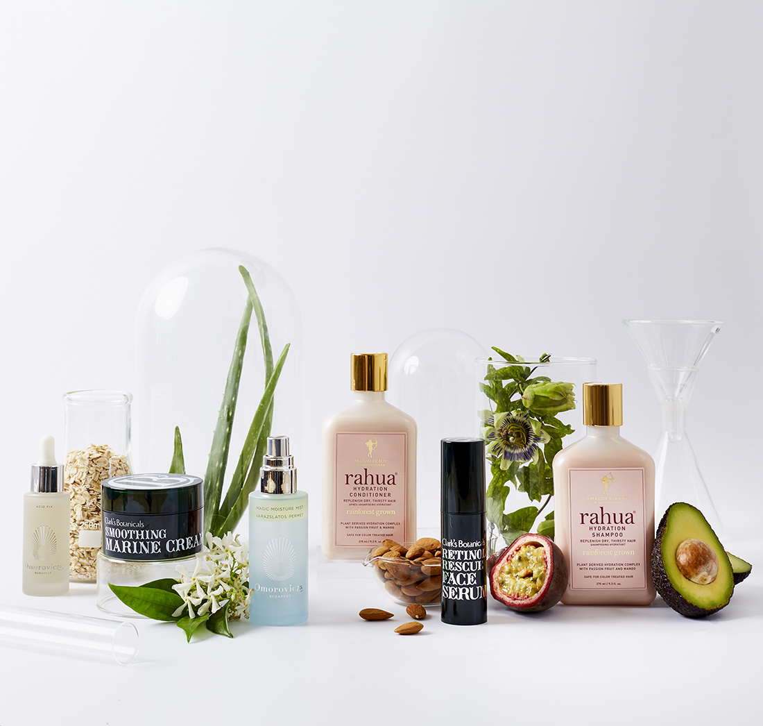 Science and Nature Beauty shoot for Space NK 