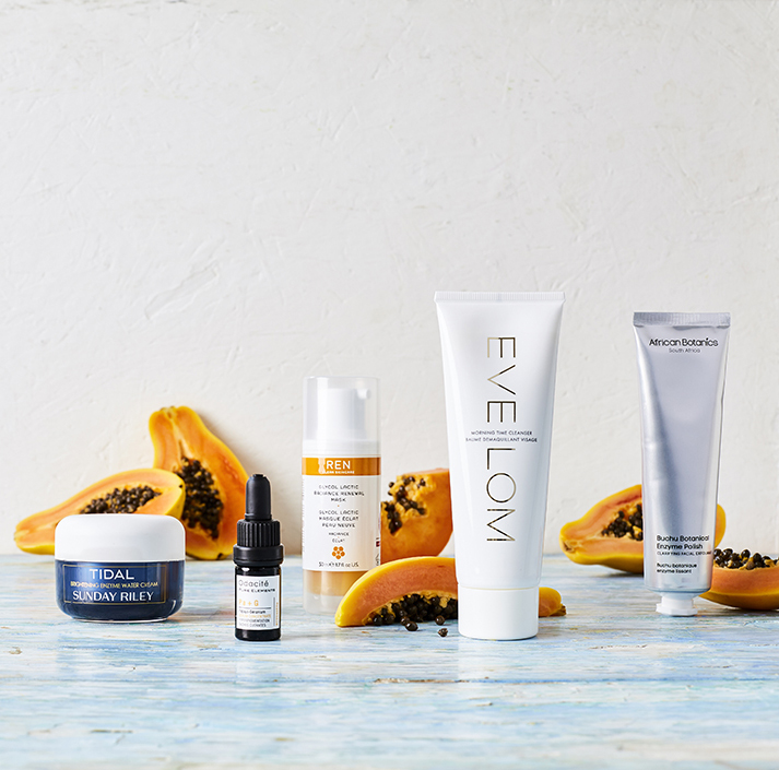 Papaya and Skincare for Space NK 