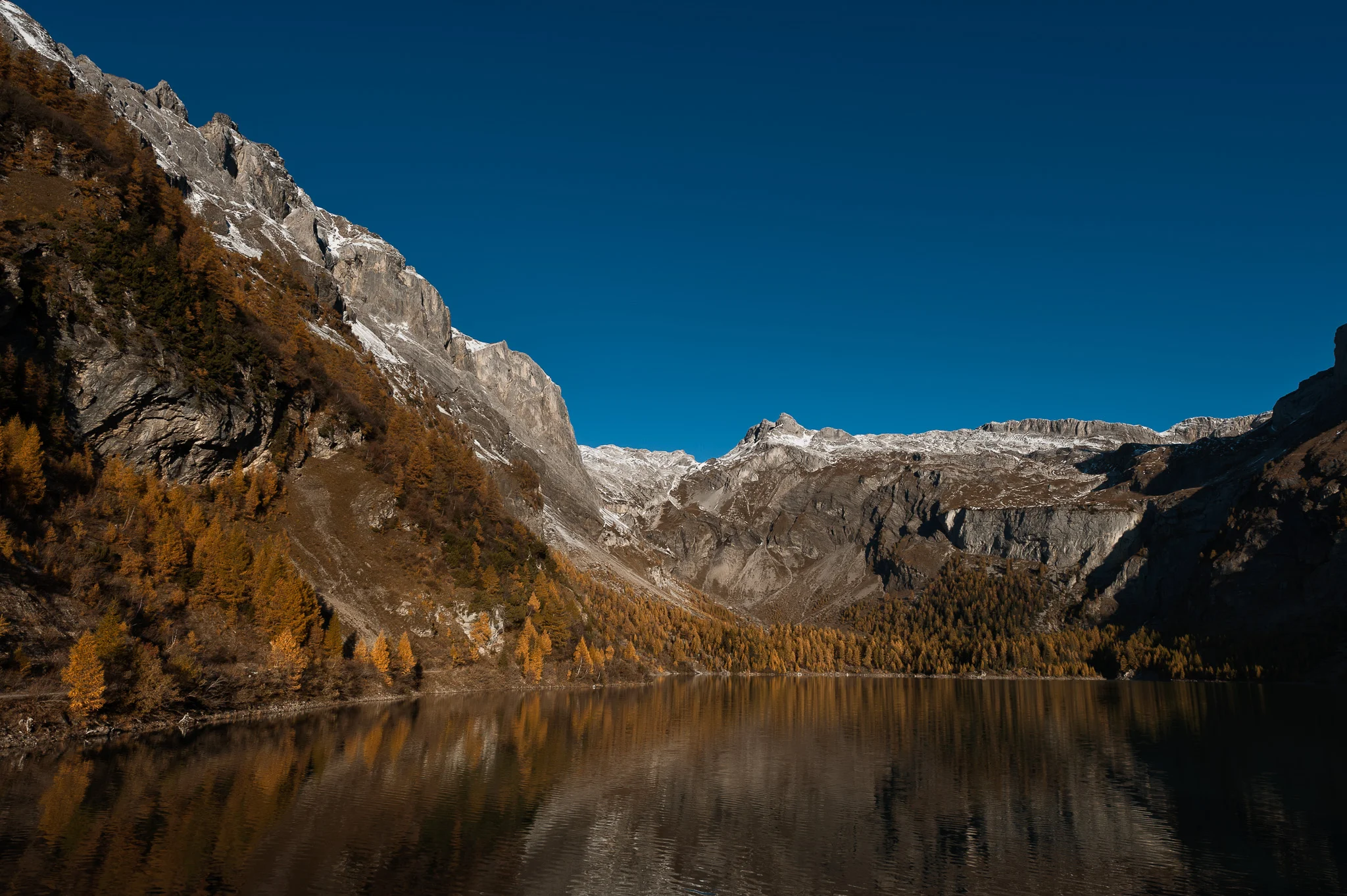 Lake Tseuzier, Valais, Switzerland