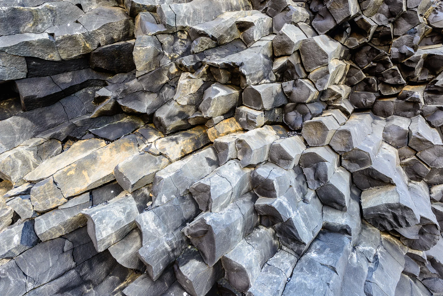 Basalt Rocks, Reynisfjara Beach, Vik, Iceland