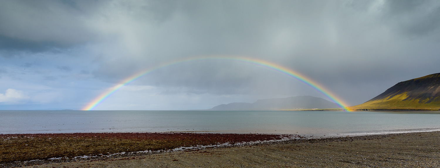 Rainbow, Grundarfjörður, Snaefellsnes Peninsula, Iceland