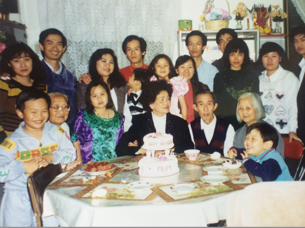 I’m the kid on the left with the HUGE smile, mum and dad are right behind me
