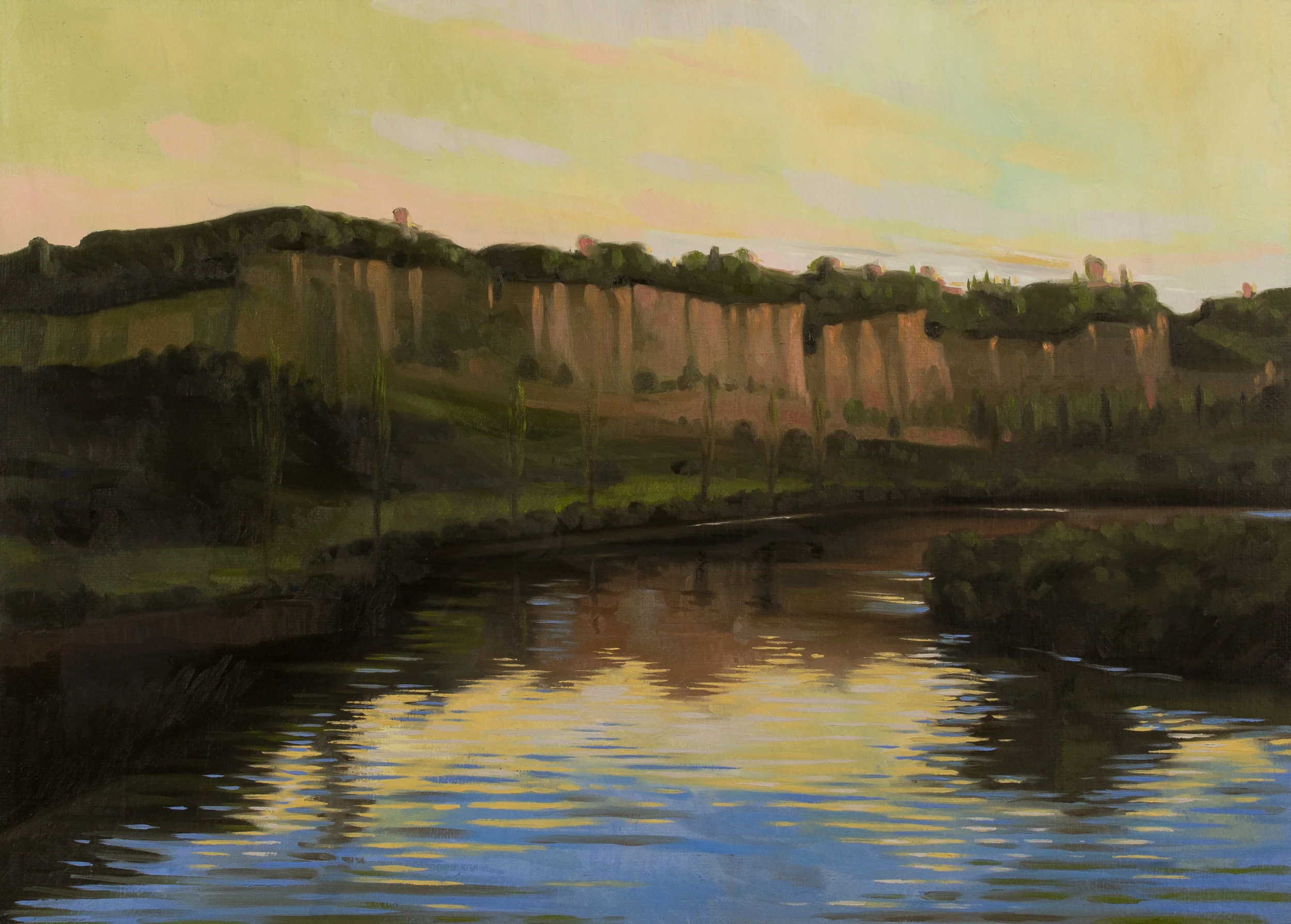 Theophania , olio su tela, cm 50x70, 2014