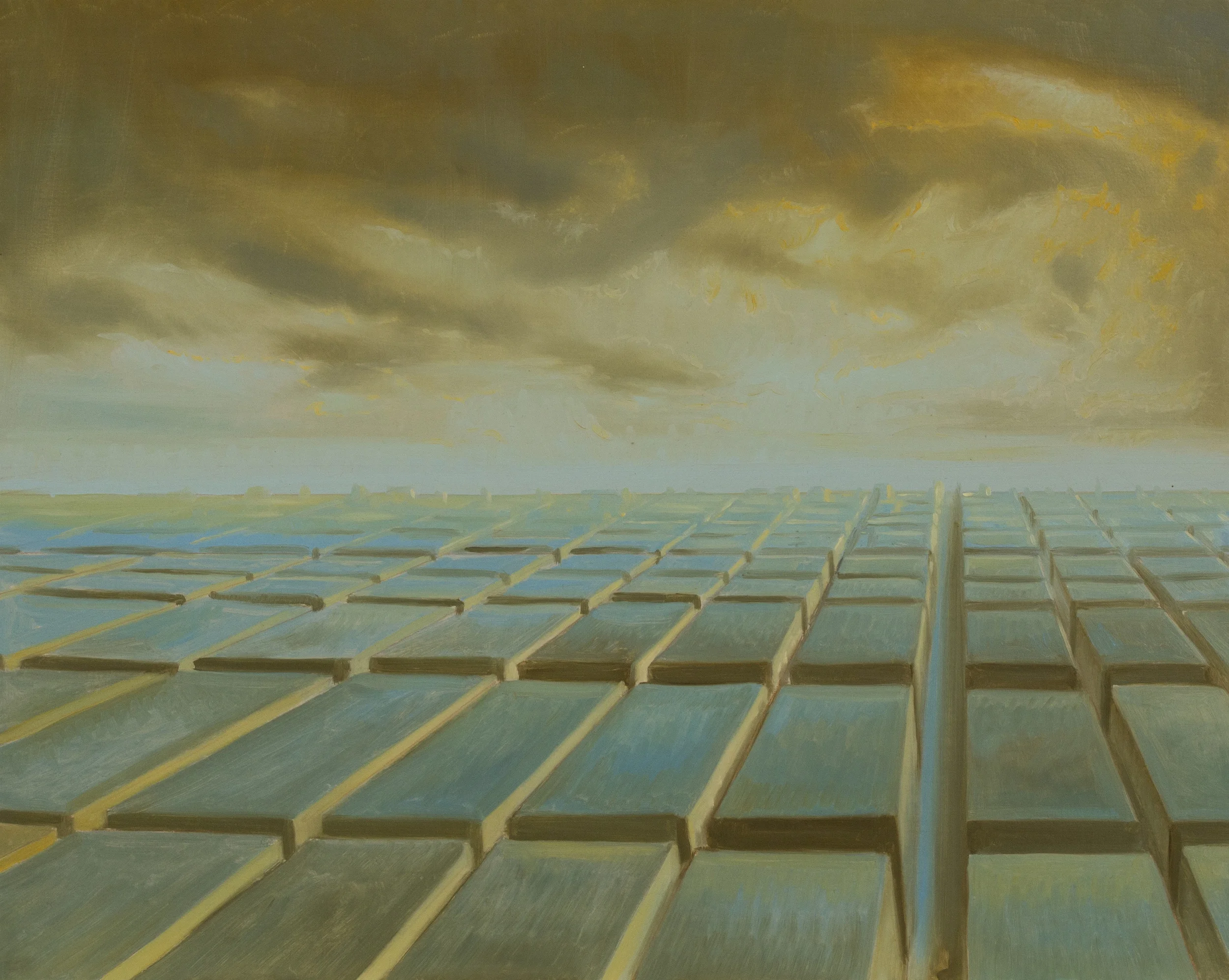 The tower of Babel , oil on board, cm 40x50, 2007