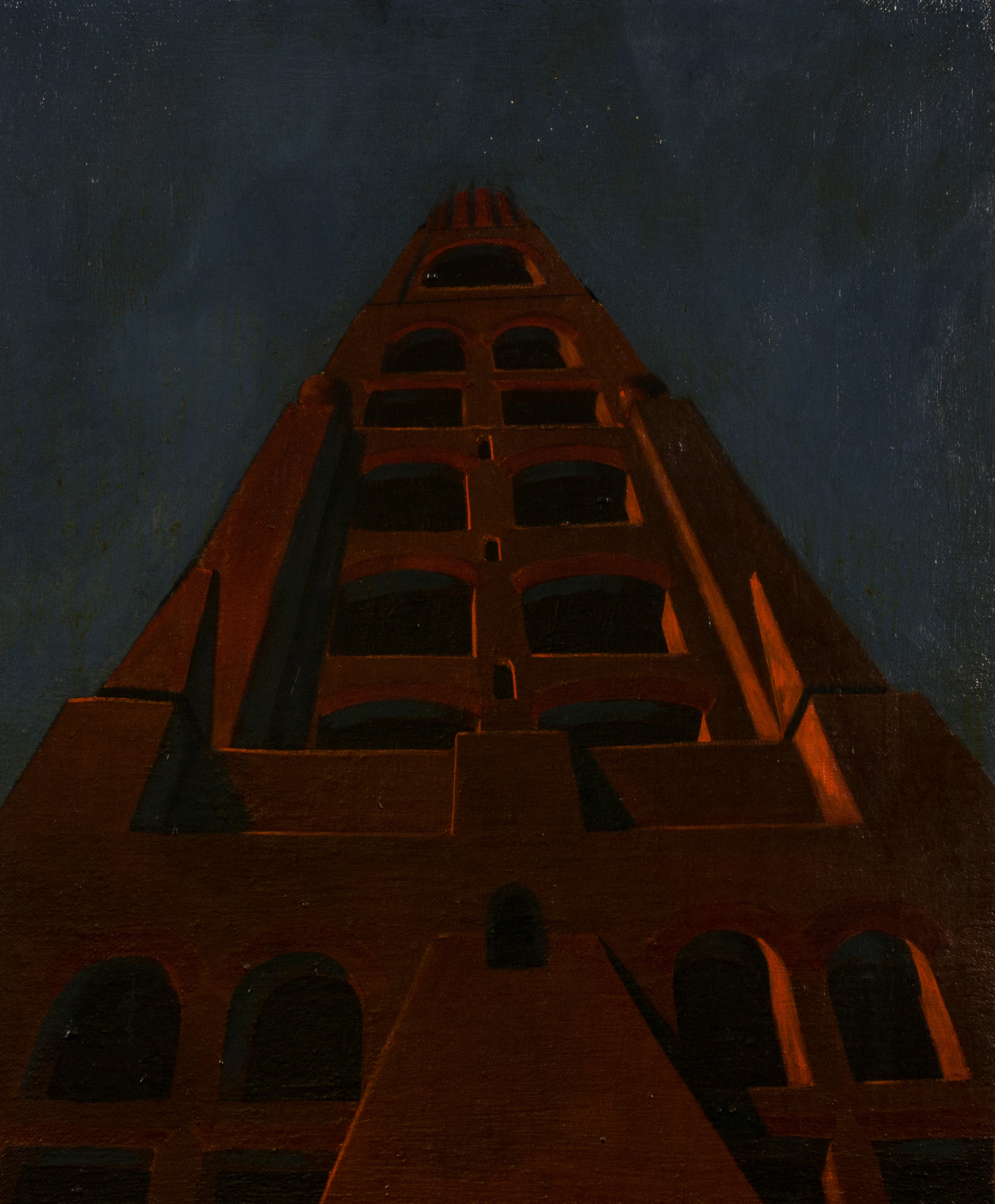   The tower of Babel ,  oil on canvas, cm 60x50, 1994  