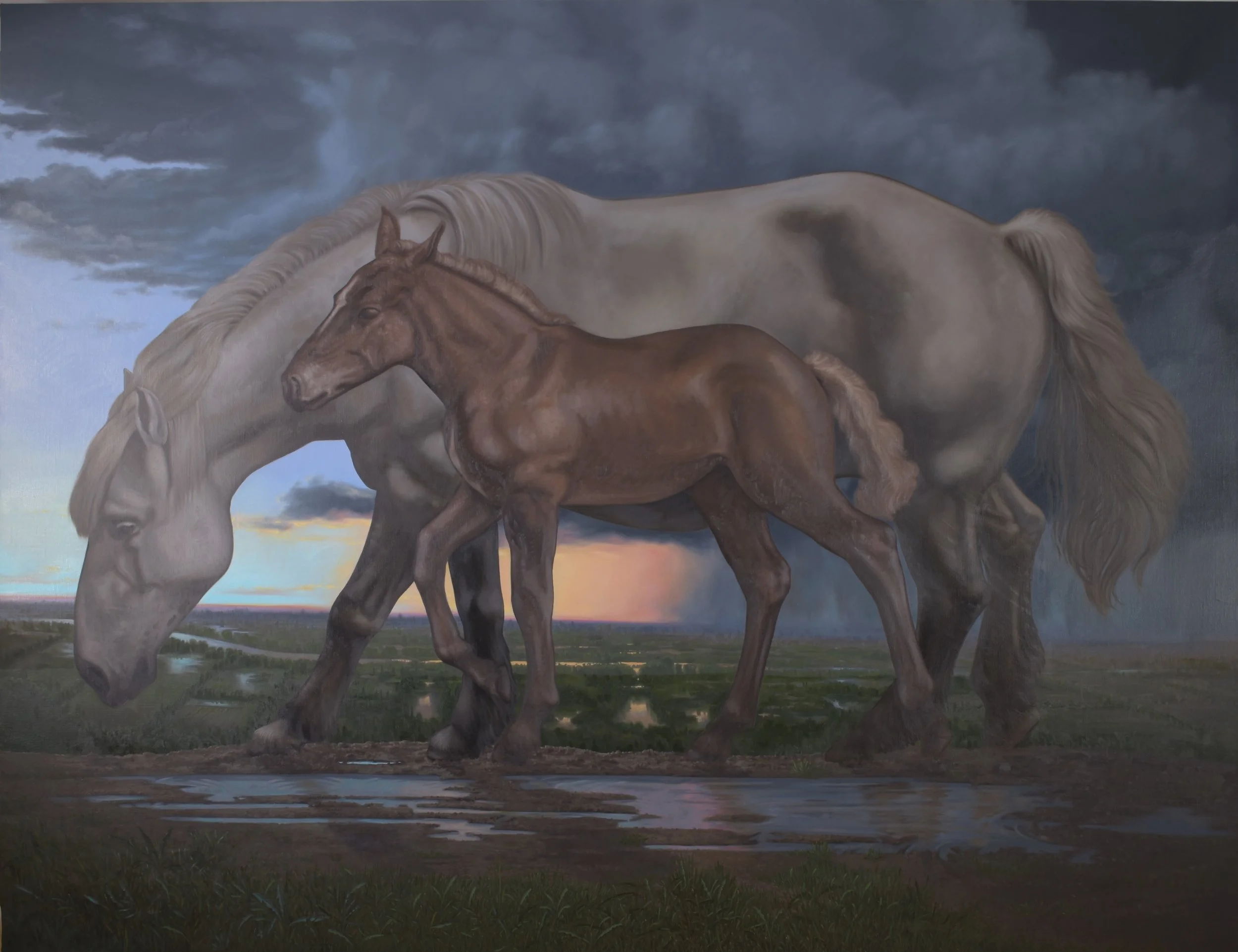 La Speranza, olio su tela, 200x260, 2017.