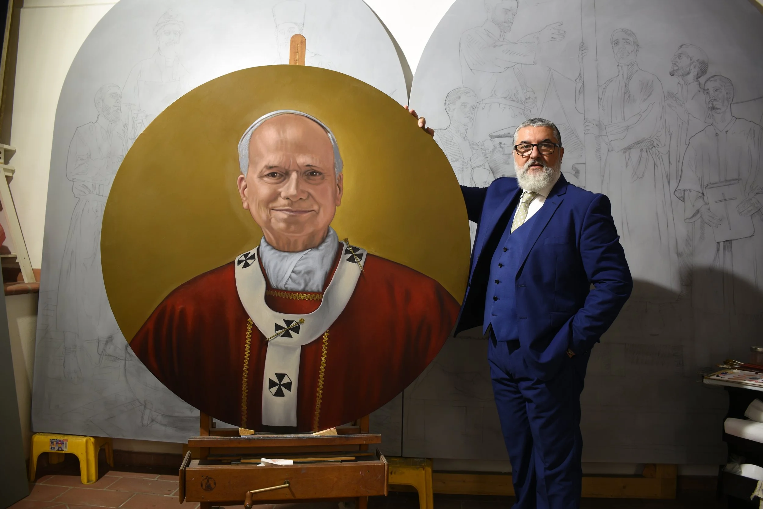 Rodolfo Papa, ritratto di papa leone xiv