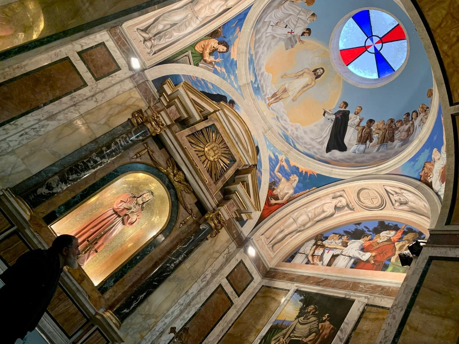 Rodolfo Papa, Cappella di Gesù Nazareno, 1996-1999, Basilica di San Crisogono, Roma