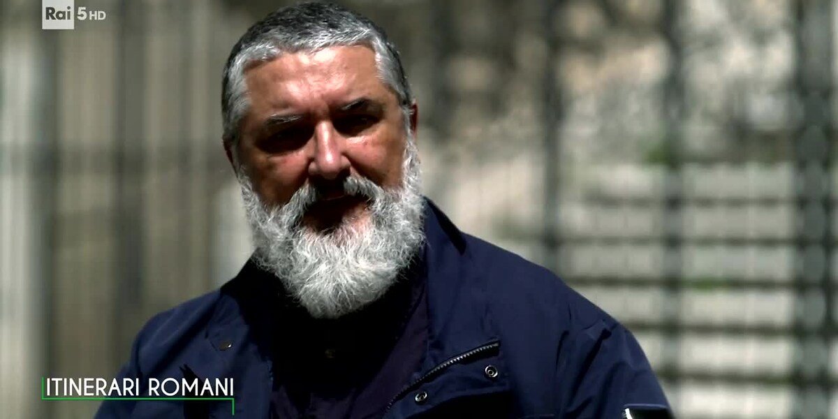 Rodolfo Papa Itinerari romani su RAI 5 e su RAIPLAY