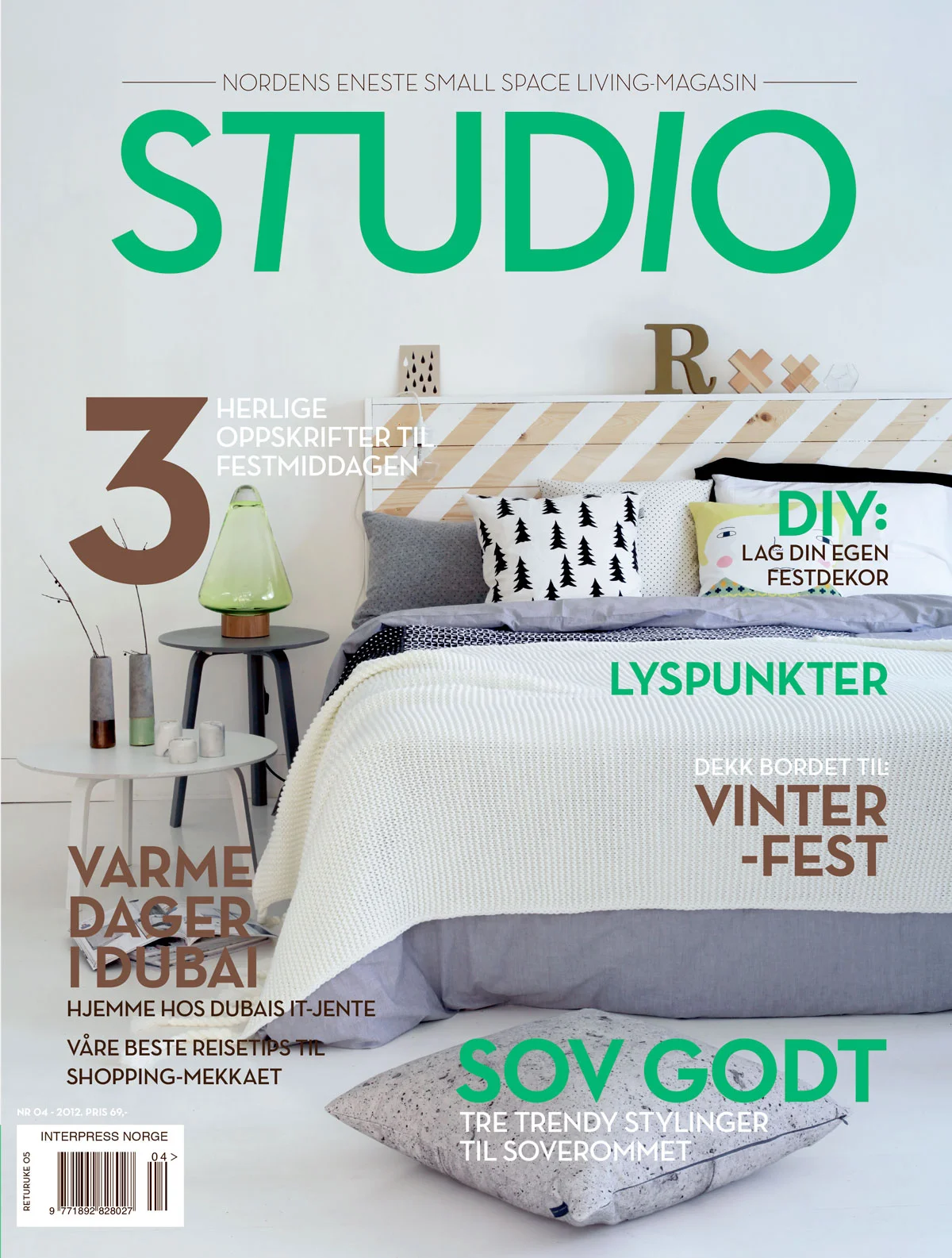 Redaktør for STUDIO utgave 04 - 2012