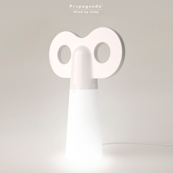 PROPAGANDA : Lamp Wind UpThis is a Lamp, You can setting time On/Off a lighting by wind up