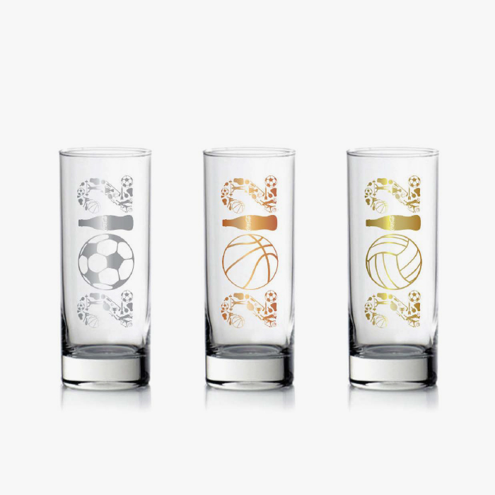 Ocean Glass : Gift for Euro Games 2012. The concept design is the Euro Games to souvenir design for Ocean Glass