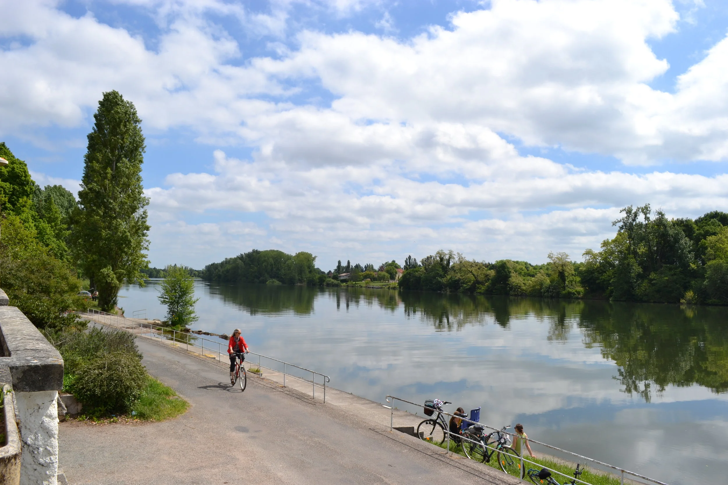 cykelvägen längs floden lot ©CDT47