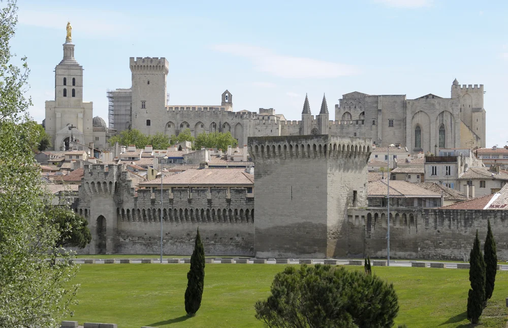Avignon, påvepalatset.
