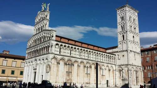 lucca, domkyrkan san michele in foro