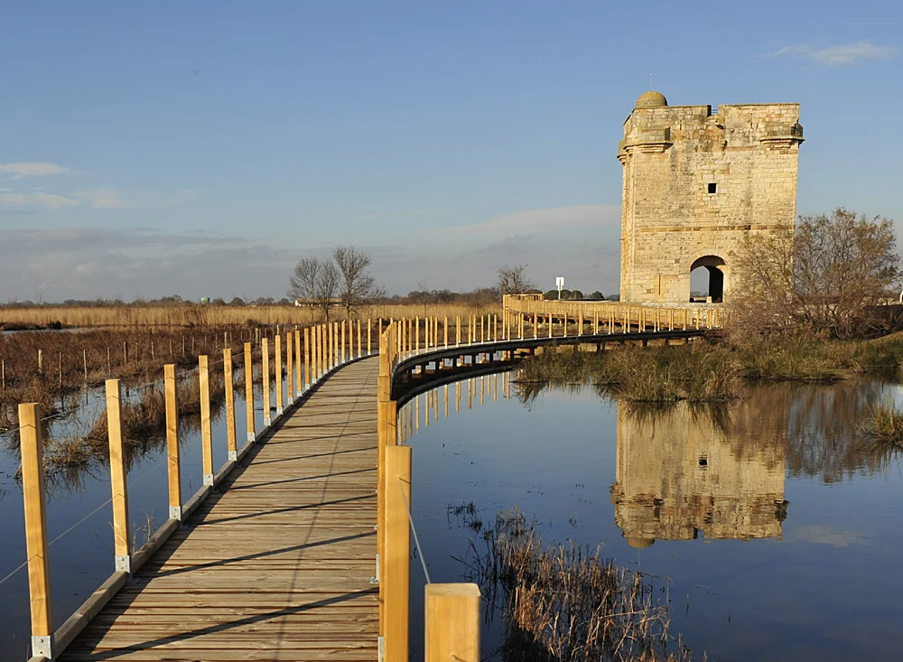 vakttorn utanför aigues-mortes. Foto JP favand