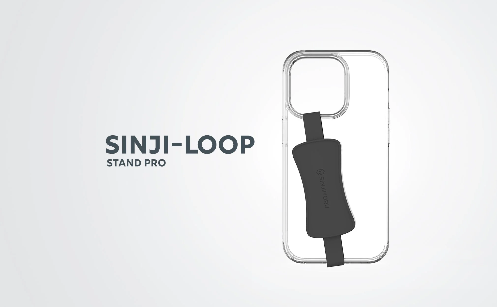 Sinjimoru M - BGrip 3-in-1 Magnetic Wallet & Phone Grip Stand for MagSafe - Clem
