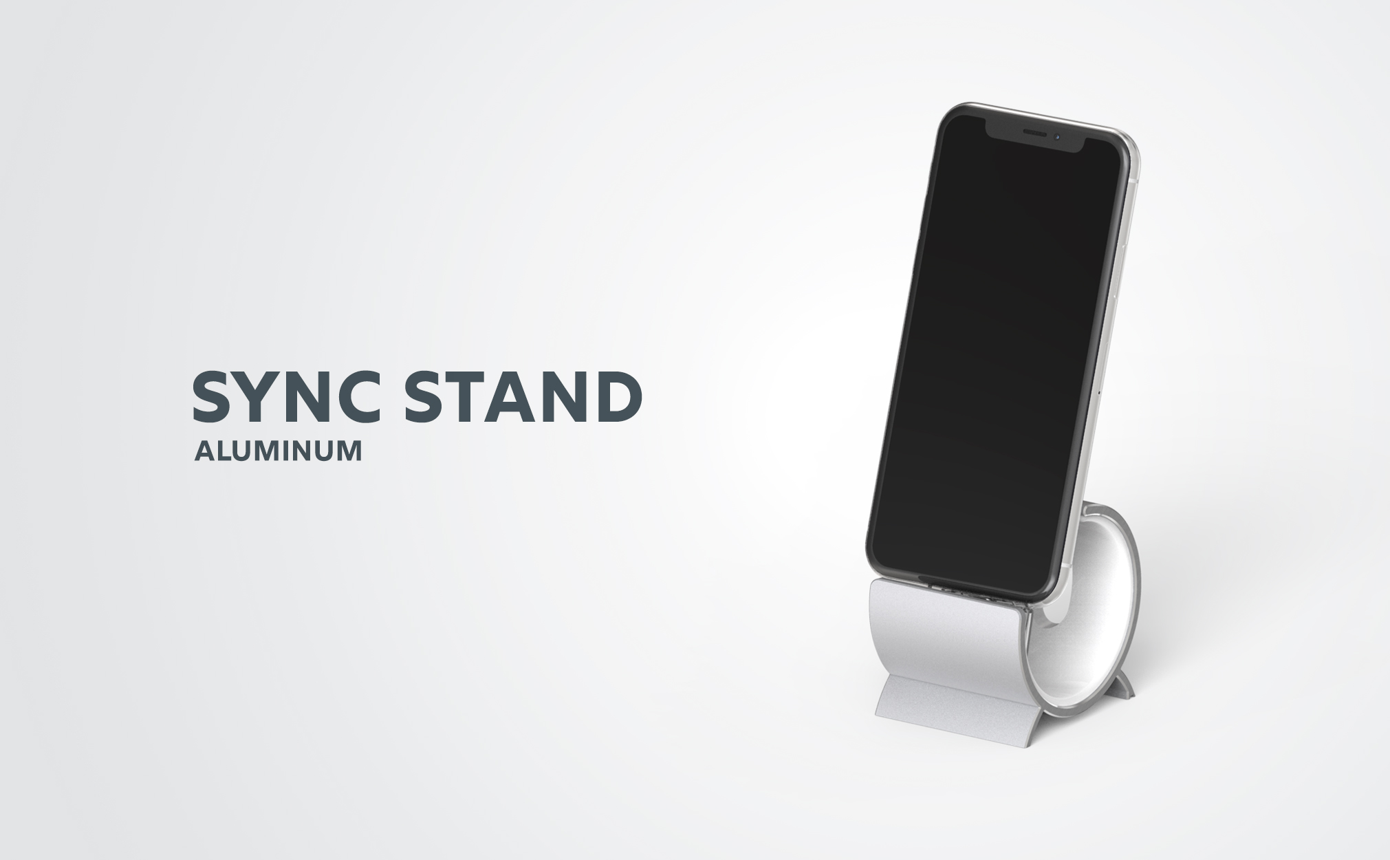 Blanco. Conveniente y Resistente con Cable para iPhone Sinjimoru estación de Acoplamiento Compatible con iPhone Sync Stand Flat Estación de Acoplamiento y de Carga de Silicona