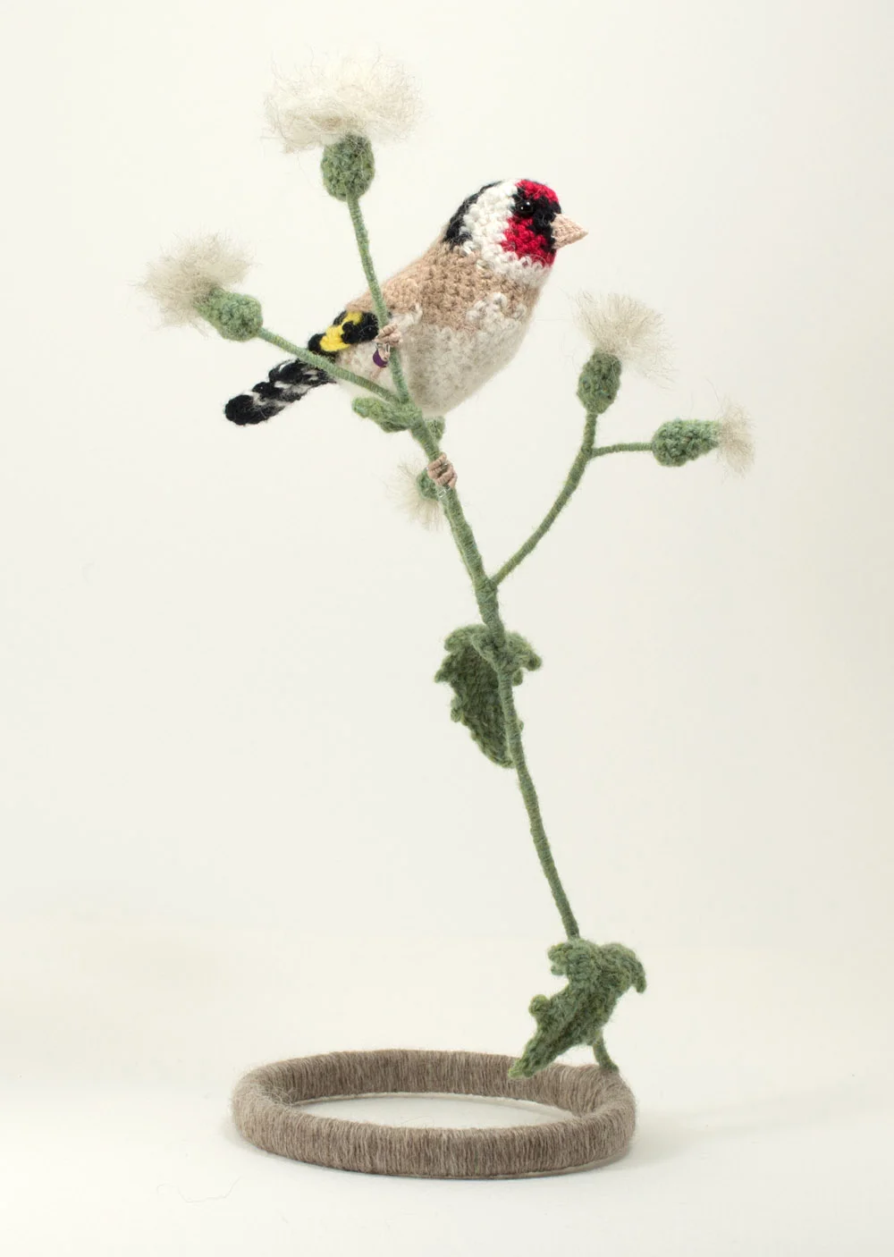 Goldfinch on thistle