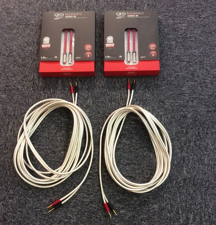 QED Reference 40 XLR Speaker cables