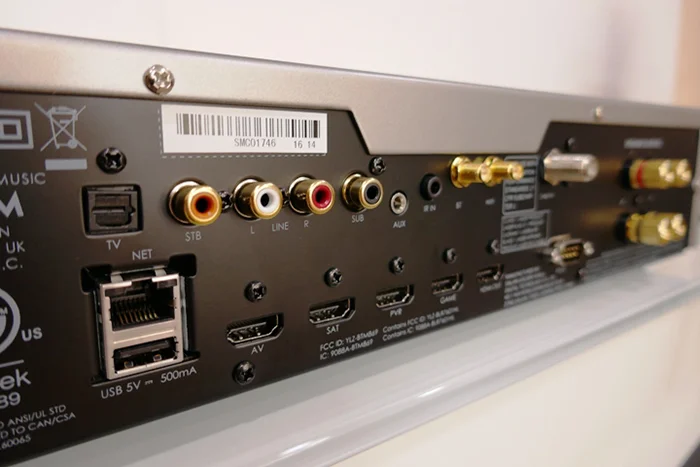 Arcam Solo Music Rear View