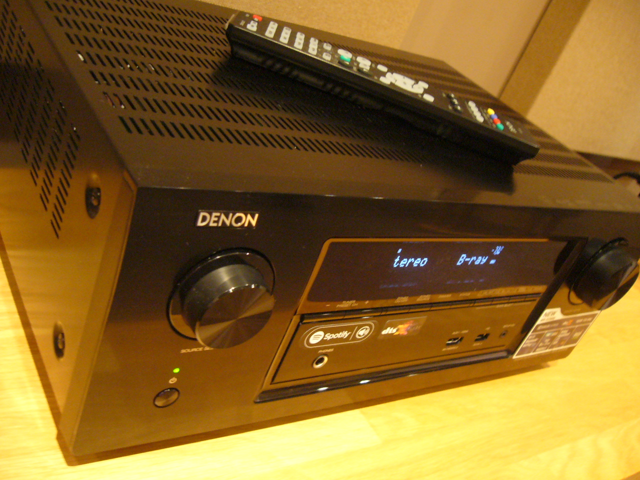 We will start by showing the AWARD WINNING AVRX2300 AV receiver running a 5.1.2 Dolby Atmos set up.