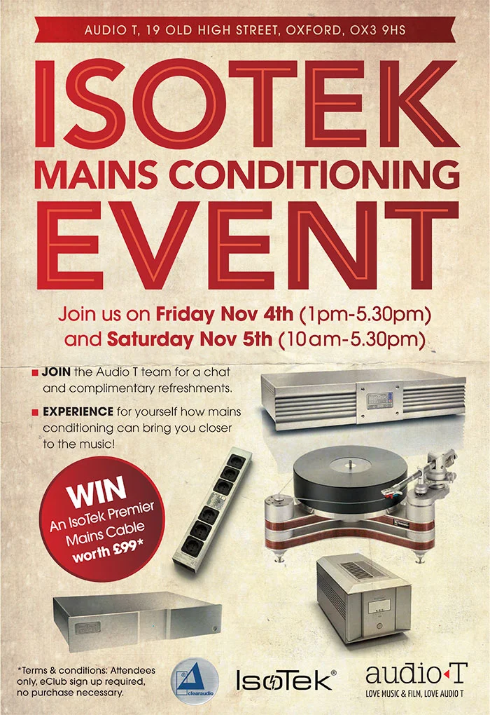 Win an IsoTek Premier Mains Cable worth £99.95 In Our FREE to enter competition