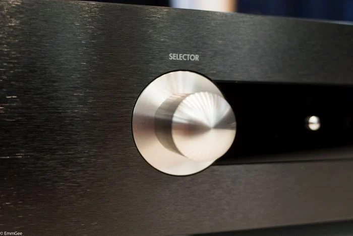 Primare have the finest selector switches, the impeccably polished chrome selector switch offers such a satisfying clunk as you change inputs, just oozing quality. “yes my selecta”