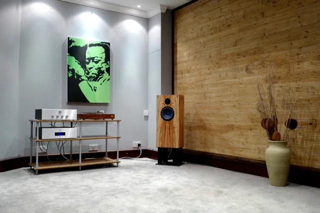 Level 2 system in our new dedicated Audio Note UK room