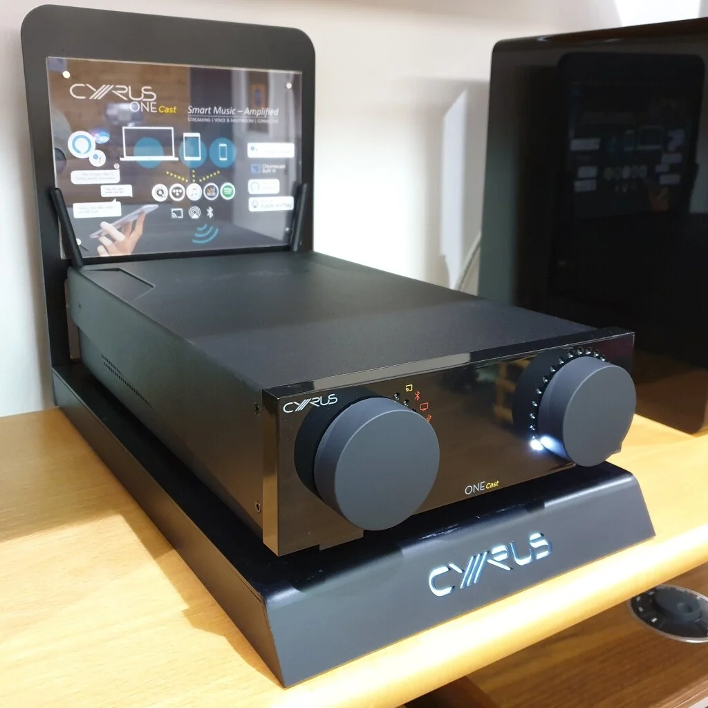 Cyrus ONE Cast Integrated Streaming Amplifier Arrives At Audio T