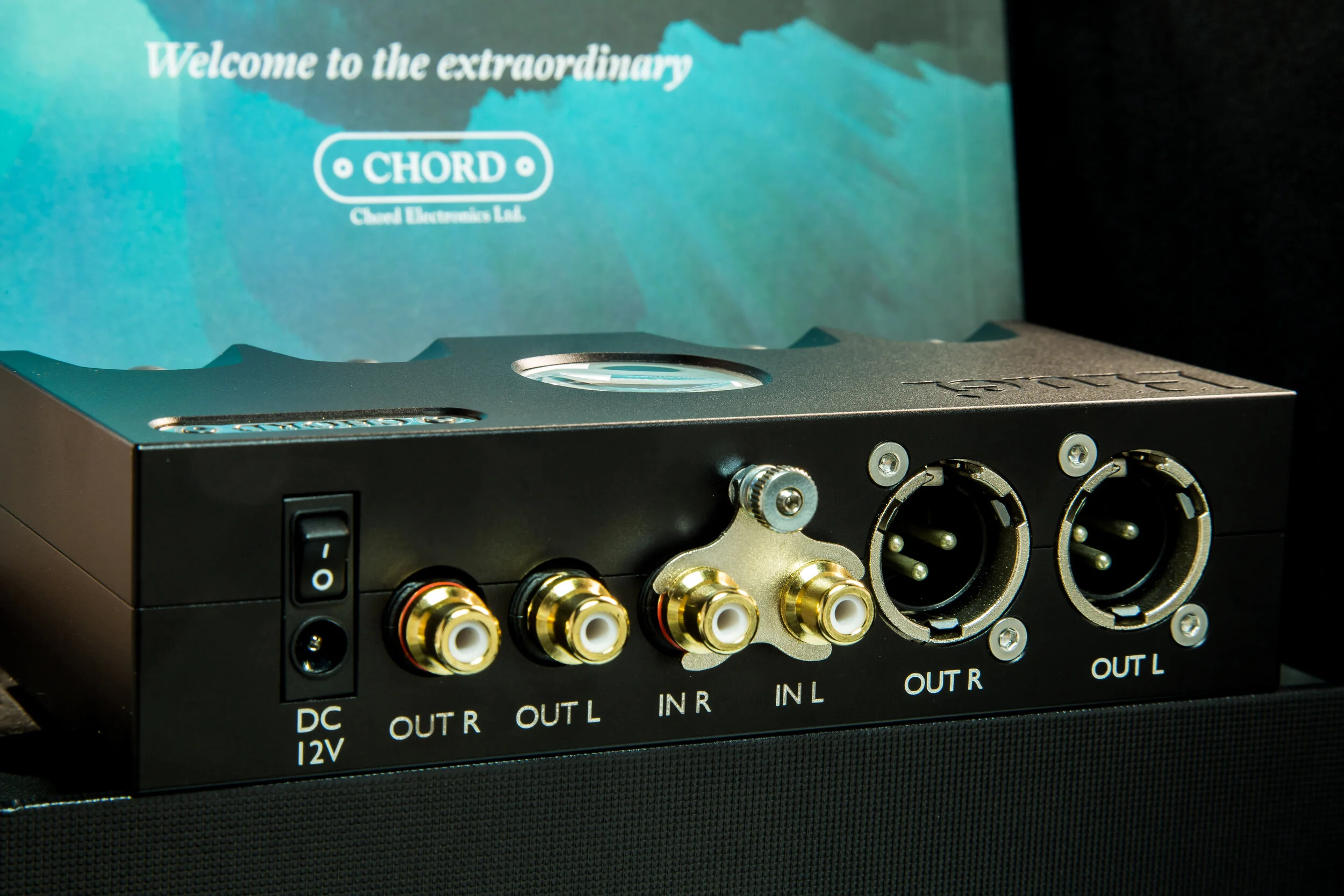 Chord Electronics HUEI Lights, Turntable, Action. — Audio T