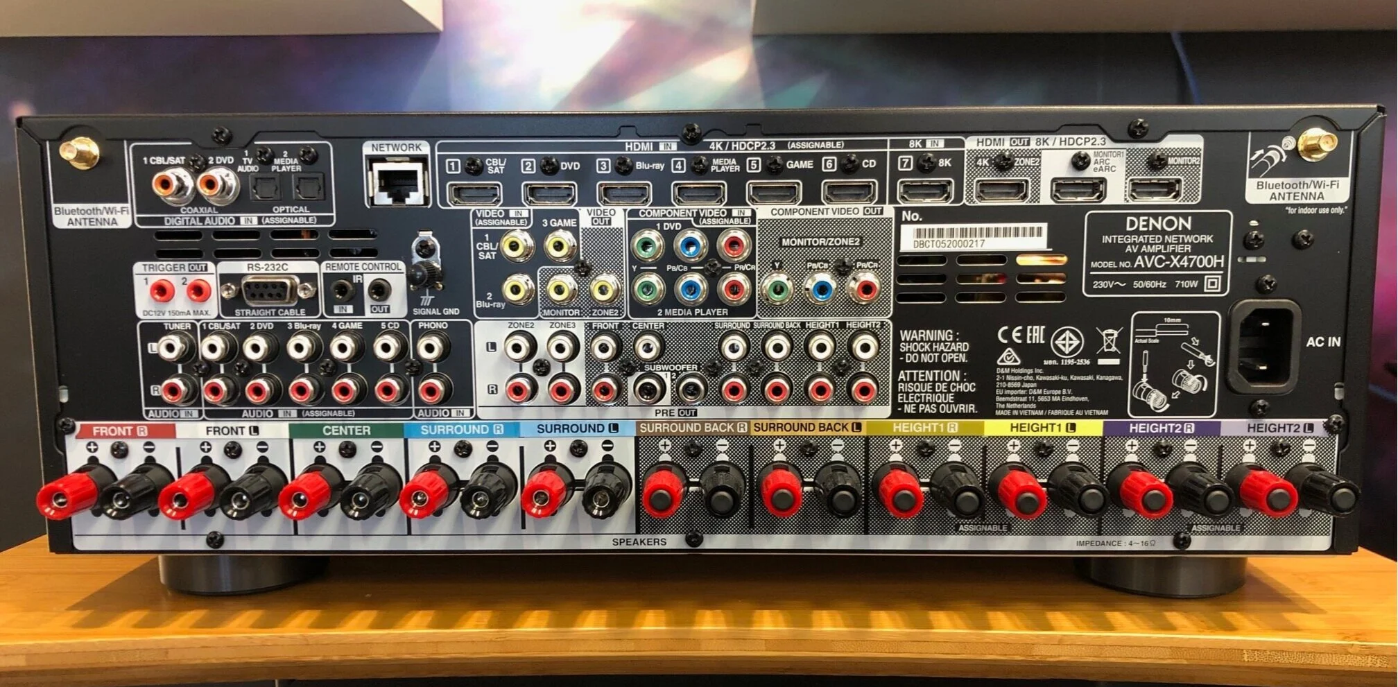 The Brand New Denon AVCX 4700H See What the latest AV Amplifier has