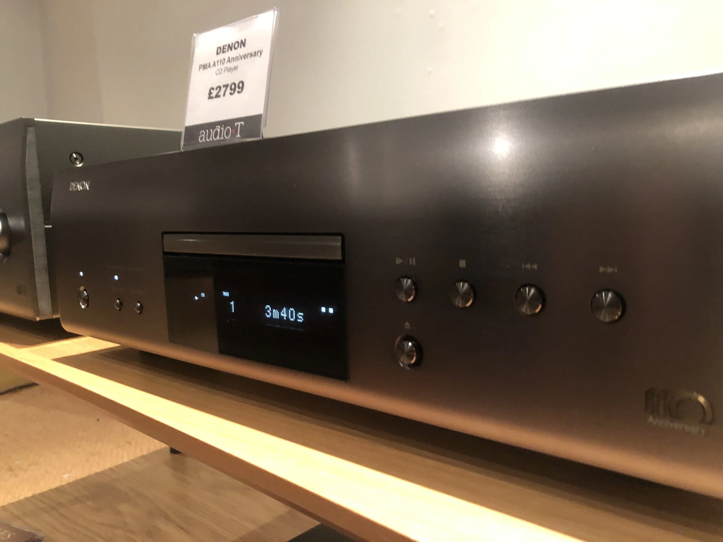 CELEBRATING 110 YEARS OF DENON WITH THE LIMITED EDITION DCD CD PLAYER