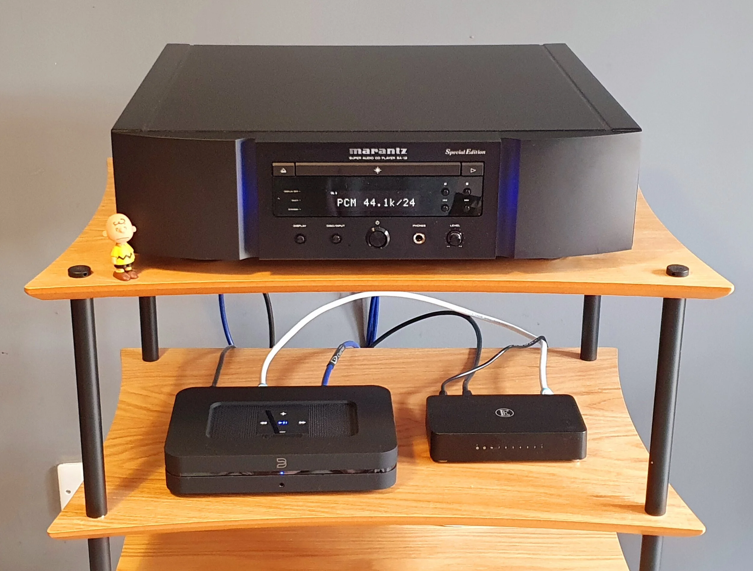 The Marantz SA12 Special Edition SACD Player with a very