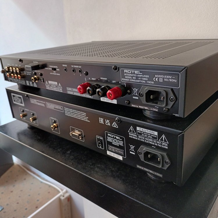 ROTEL AII AND CD11 MK2: Rotel’s latest amplifier and CD player — Audio T