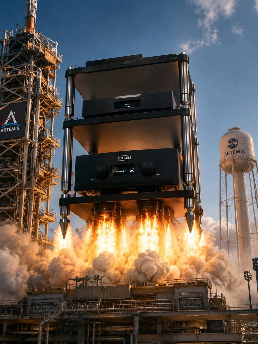 image: Out of this world HiFi, setting course for the moon
