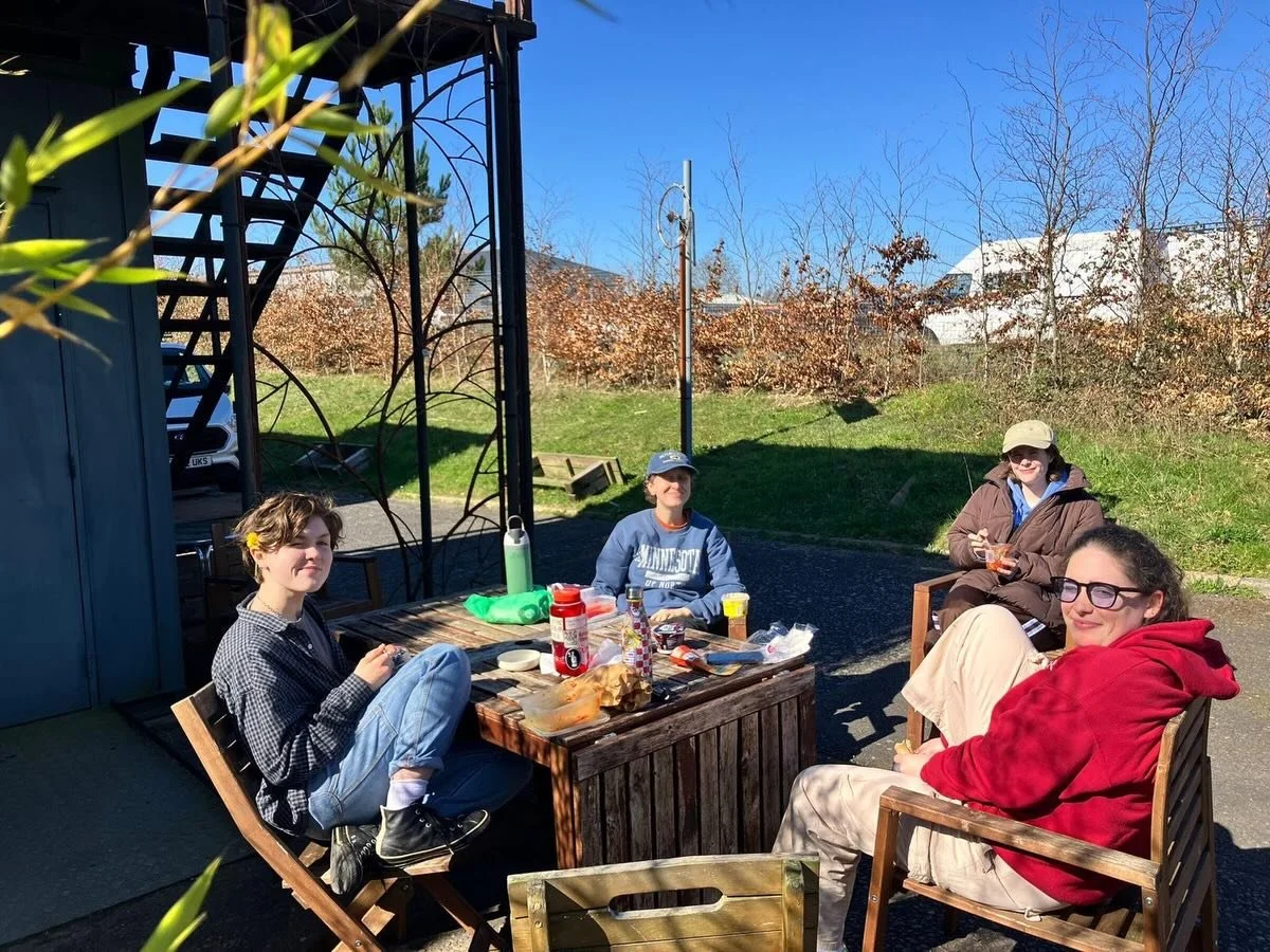 Thank you 101 Outdoor Arts for hosting us yesterday ☀️

We had a brilliant day rehearsing The Dragon Wagon in your amazing space!
 
Supported by 101 Outdoor Arts Creation Space

@101outdoorarts @outdoorartsuk #familytheatre #childrenstheatre #jellyfi