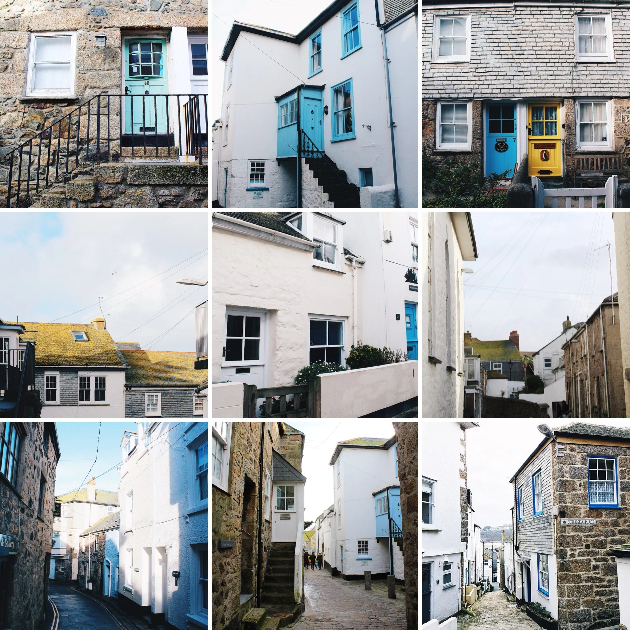 The white washed houses reflect the light beautifully in St Ives. Add that to the hints of grey, yellow and blue and it is one of the most picturesque towns in Britain.