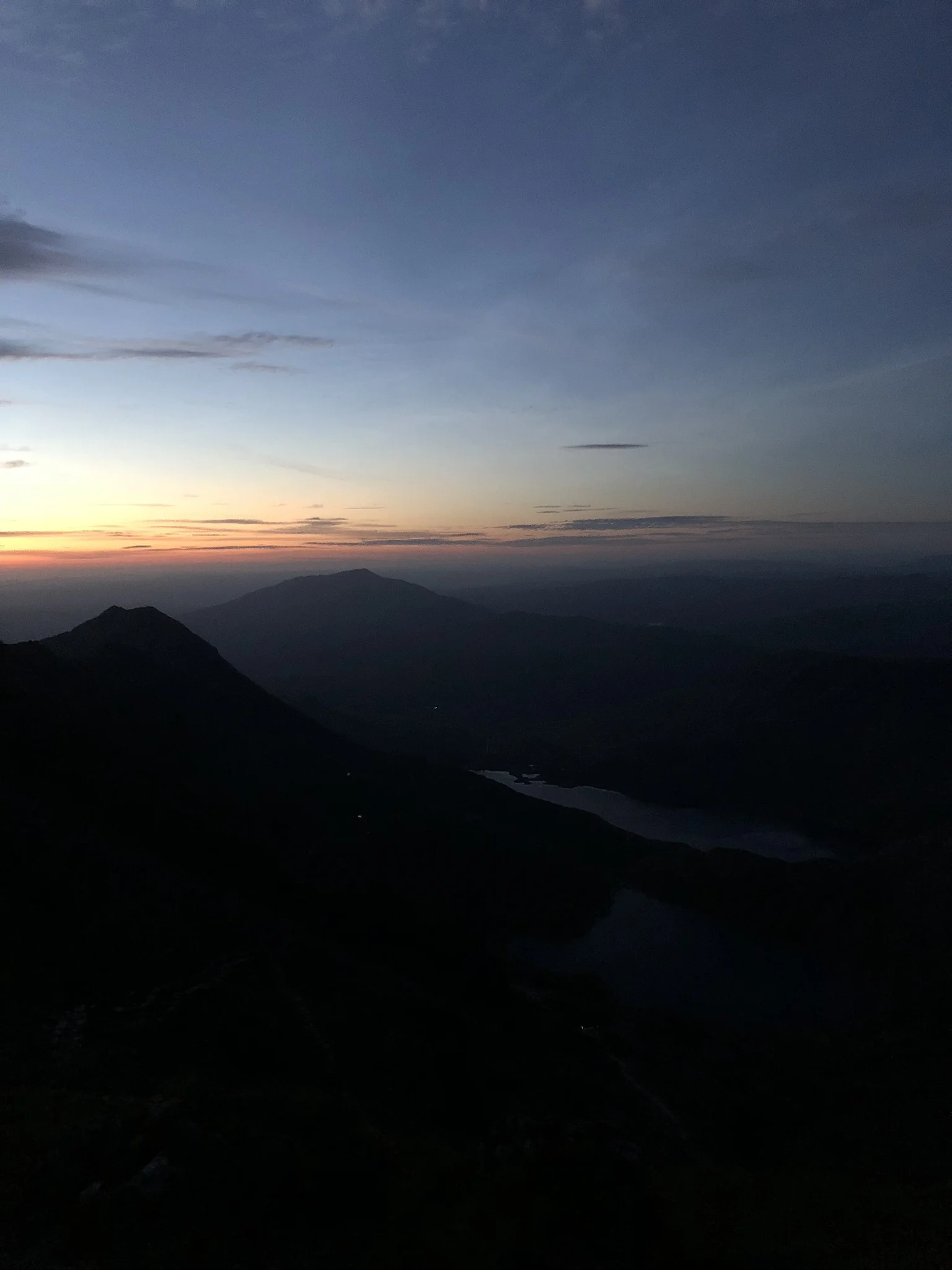 Even at 1am there was still a glow from the sun rising. We were all well prepared with our head torches but they weren’t really needed. The bright glow of the sky ignited our excitement and drive to get to the summit.