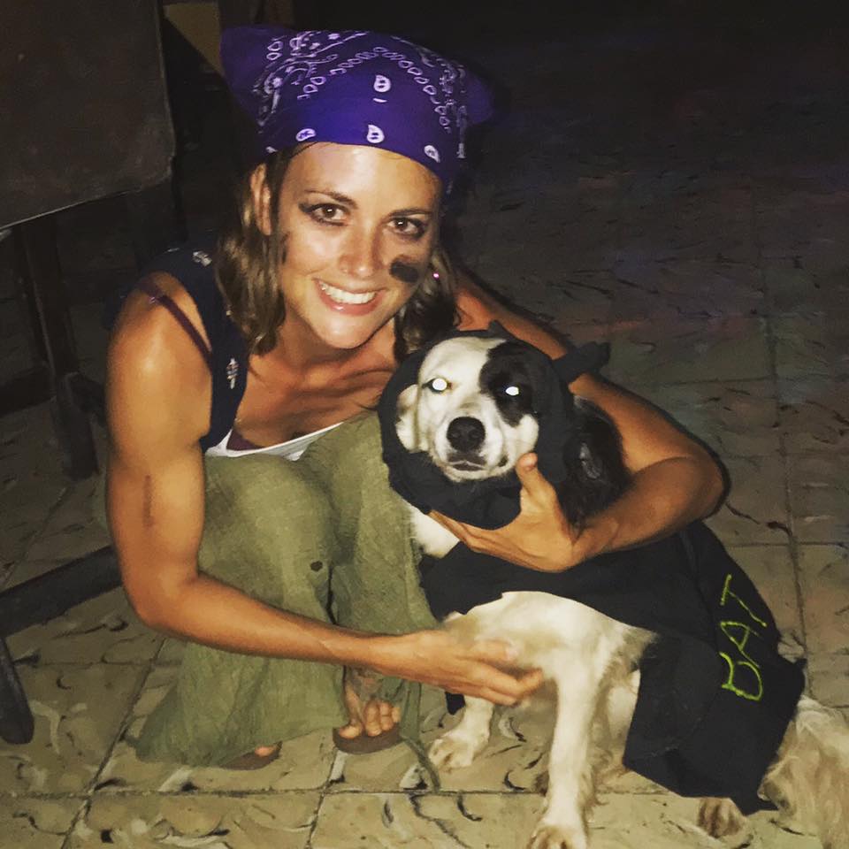 Bat dog and Pirate Girl!