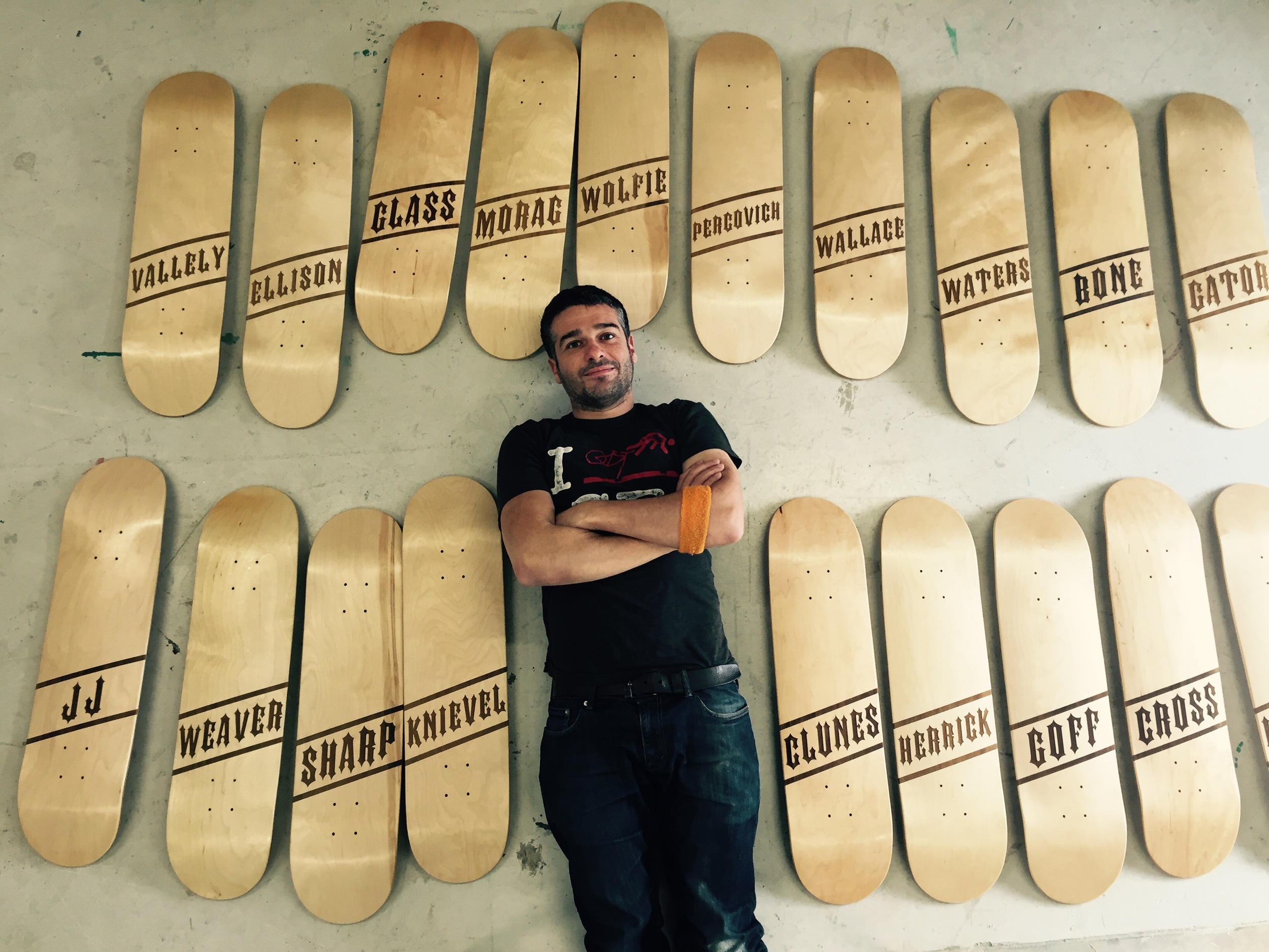 BEN AND SOME BOARDS