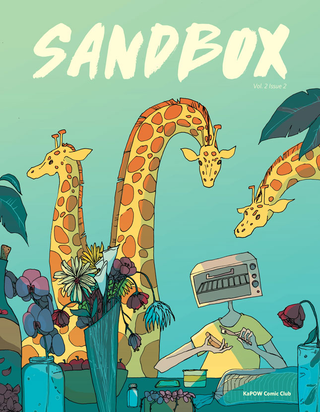 Comic Anthology Cover