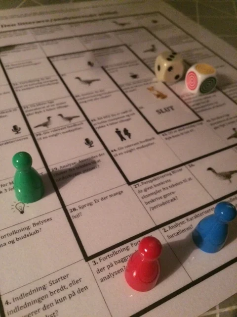 Gåsespillet, peer feedback i skriftlig dansk - af Stine Veng